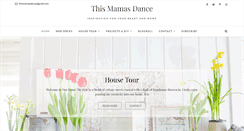 Desktop Screenshot of mamasdance.com